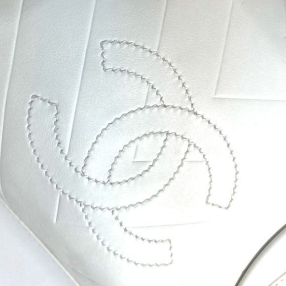 CHANEL White Boston Bag - Picture 9 of 16